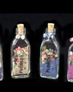 1 ASST BOTTLE MAGNET W/ SAND & SHELLS-FLAT