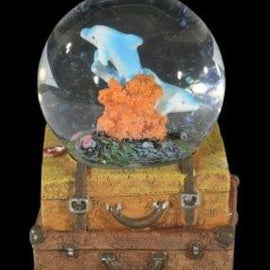 DOLPHIN GLOBE ON LUGGAGE 65MM