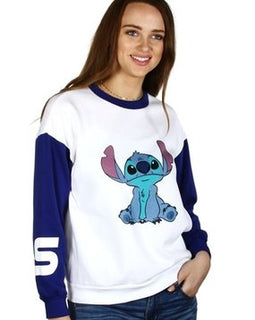 DISNEY STITCH JUNIOR CREW NECK SWEATSHIRT