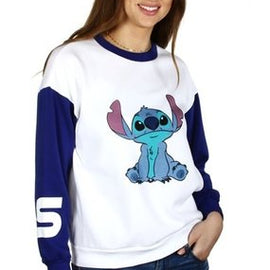 DISNEY STITCH JUNIOR CREW NECK SWEATSHIRT